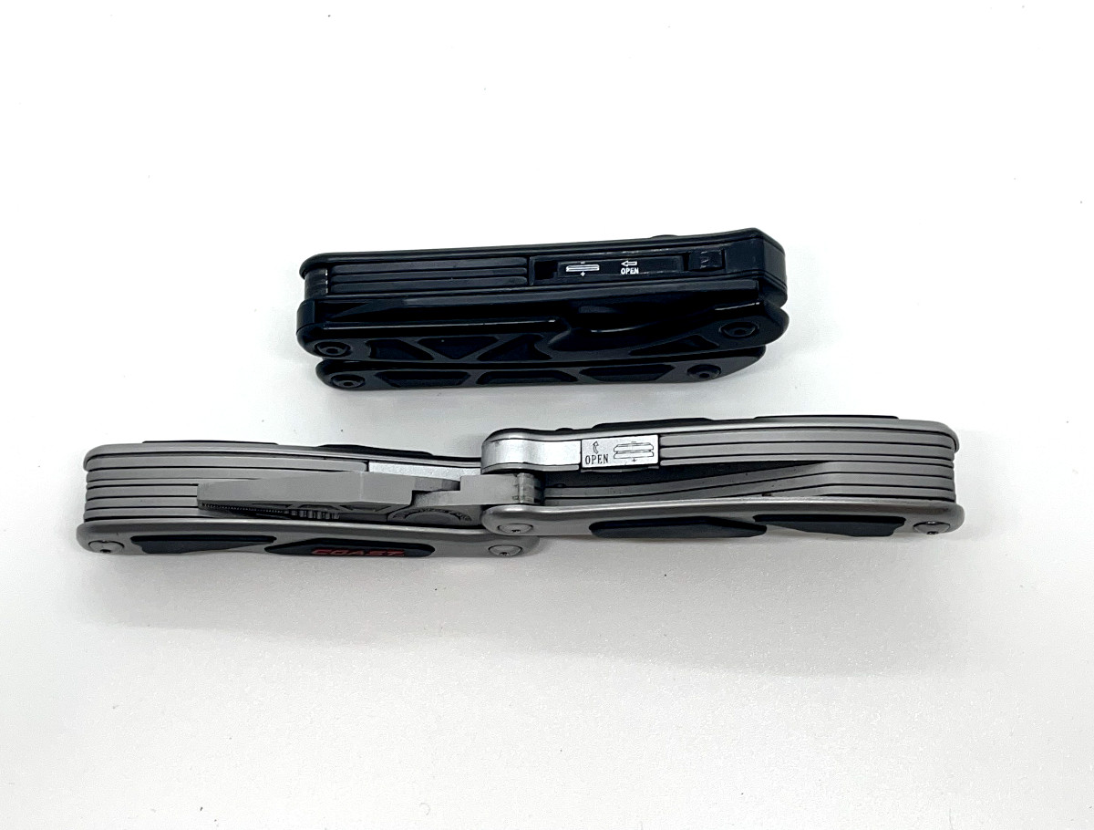 Coast Lot Of 2 Multi-Tool Flashlight LED155 2-LED Pro Pocket Pliers and LED140