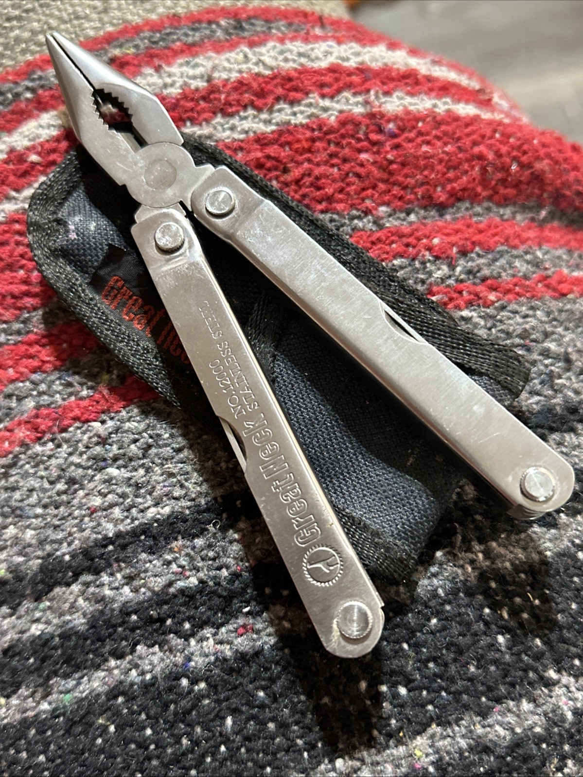 Great Neck No. 12000 Multi Tool Stainless Steel With Case