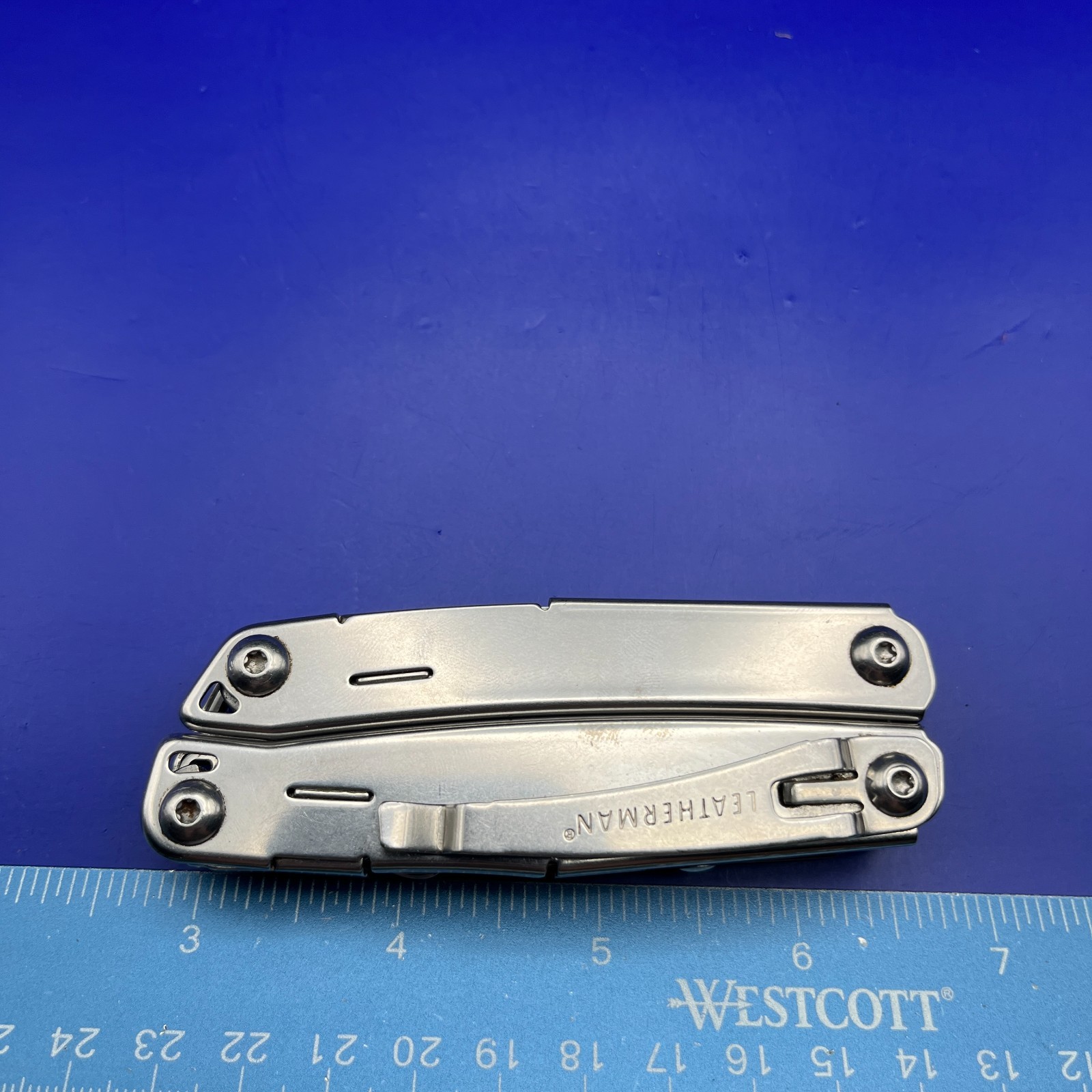 Leatherman Stainless Steel Wingman Multi Tool Scissors Knife Plier