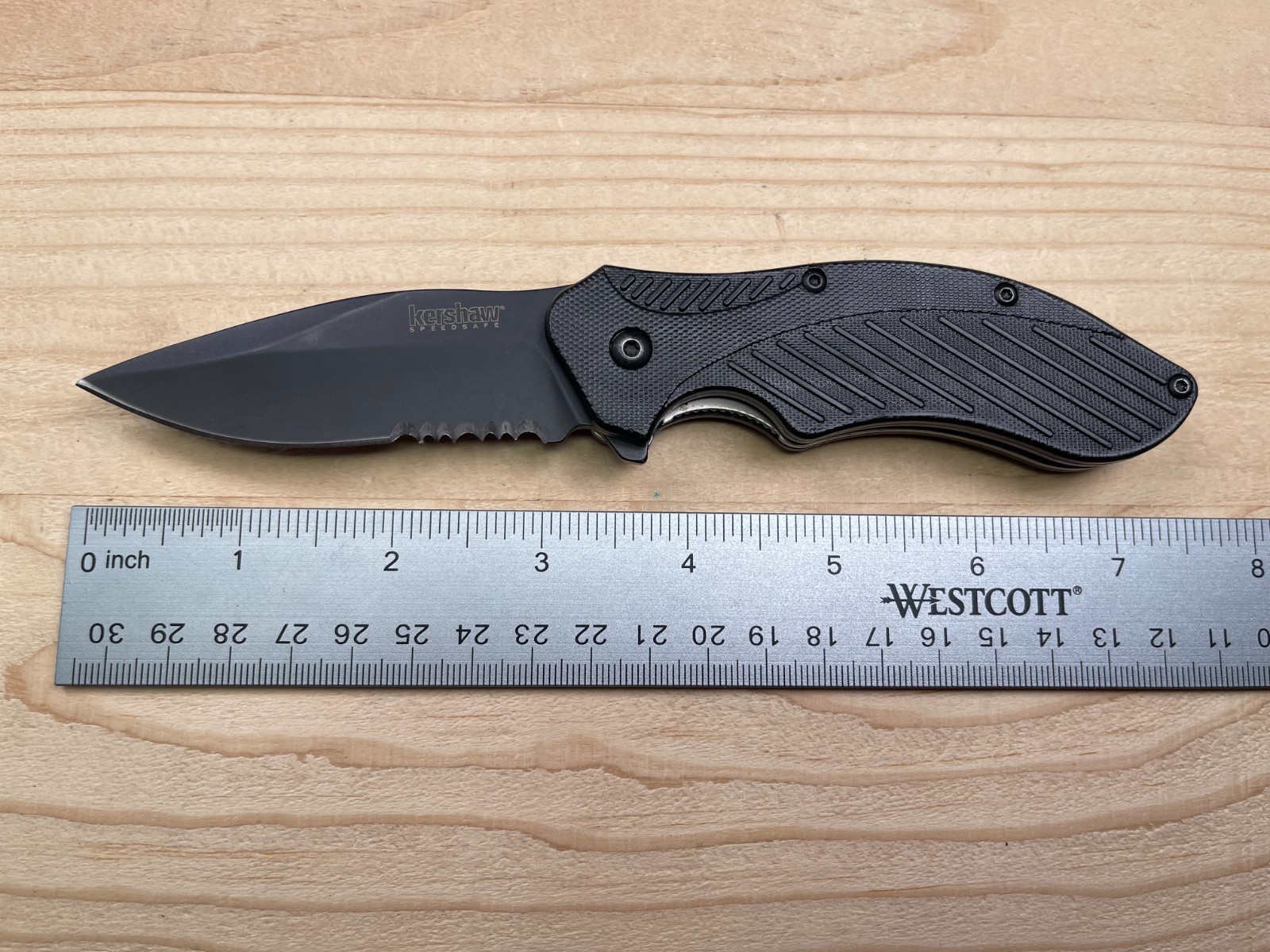 Kershaw 1605CKTST Clash Black A/O SpeedSafe Ken Onion Folding Pocket Knife