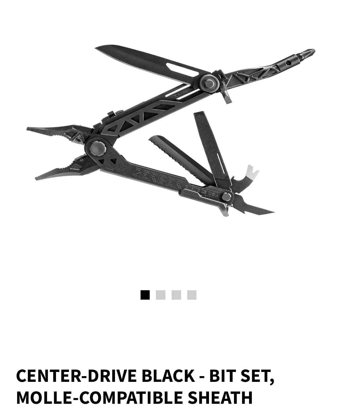 Gerber Center-Drive Multi-tool with bit set New in box,