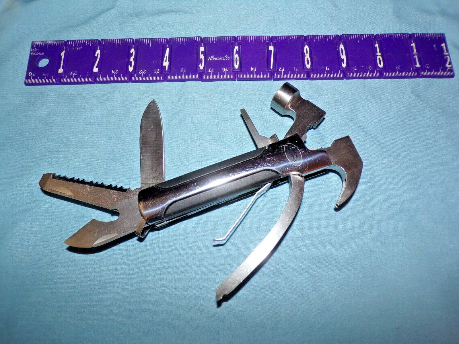 Hammer Multi Tool Pliers FLAT & PHILLIPS SCREWDRIVER KNIFE SAW BOTTLE OPENER CUT