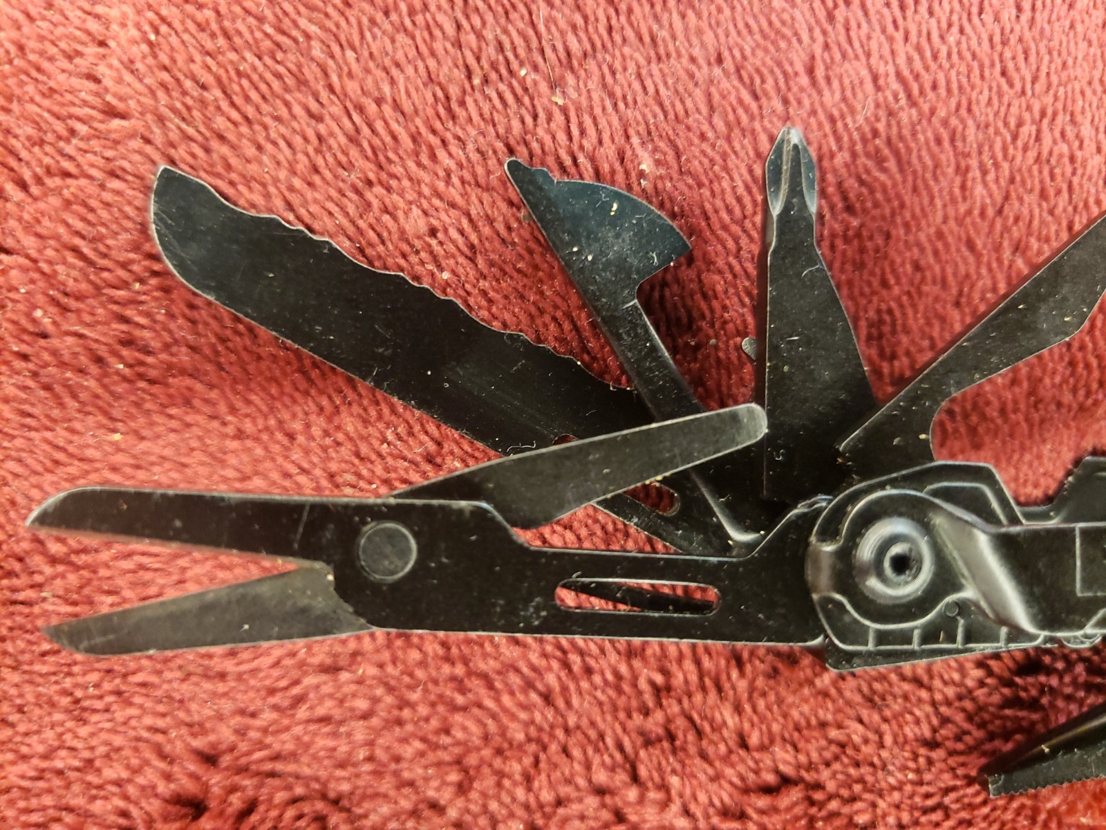 🔪 SOG PowerPint Black Multi-Tool Pocket Knife Folding Pliers