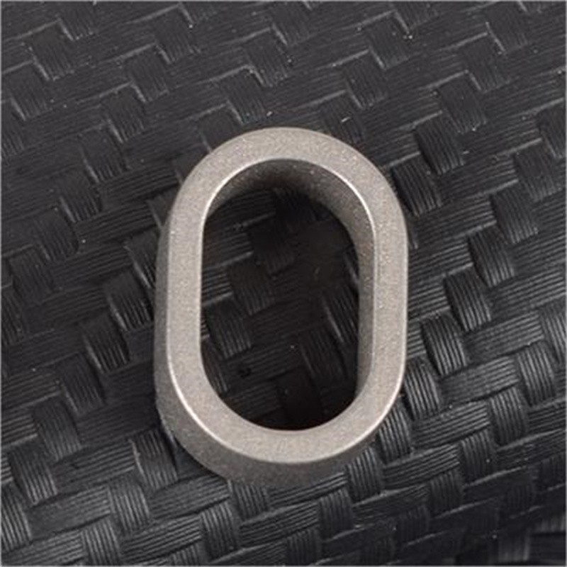 Titanium MINI Keychain Belt Buckle Multifunctional Outdoor EDC Snap Ring Loop