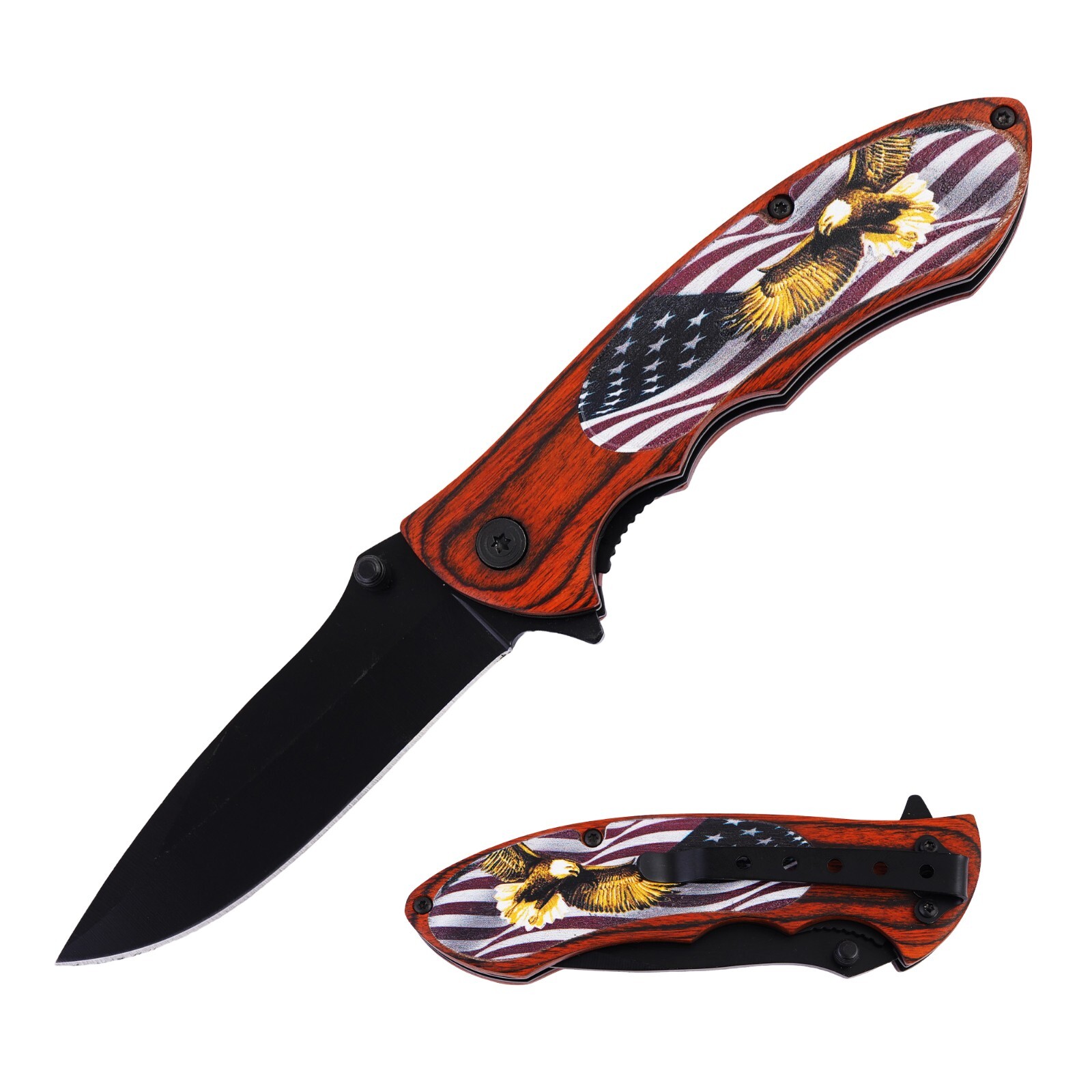 Eagle Pocket Knife with Pocket Clip Durable, Compact & Ready for Any Adventure