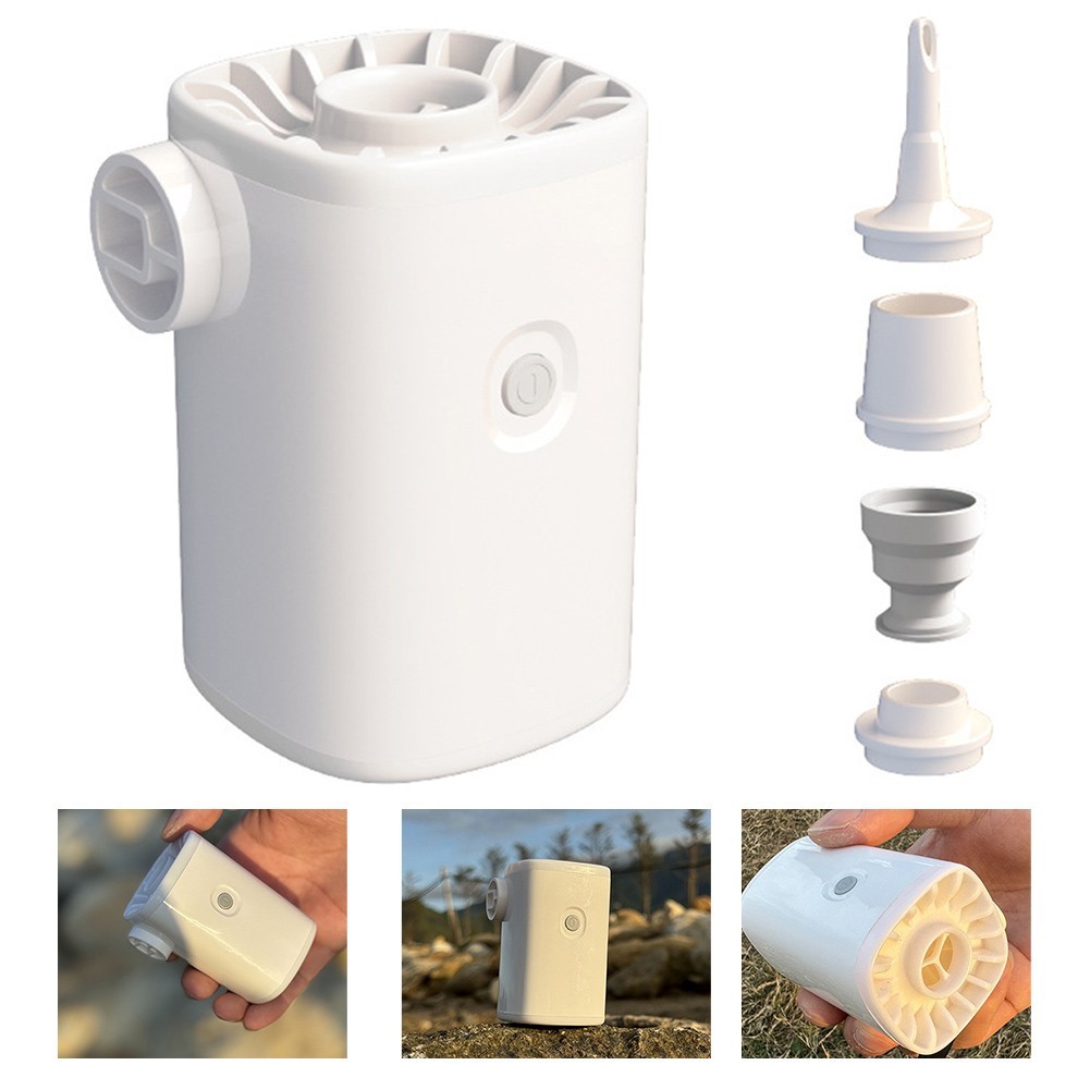 Sleek Design Outdoor Air Inflator Featuring Powerful LED Lighting Capability
