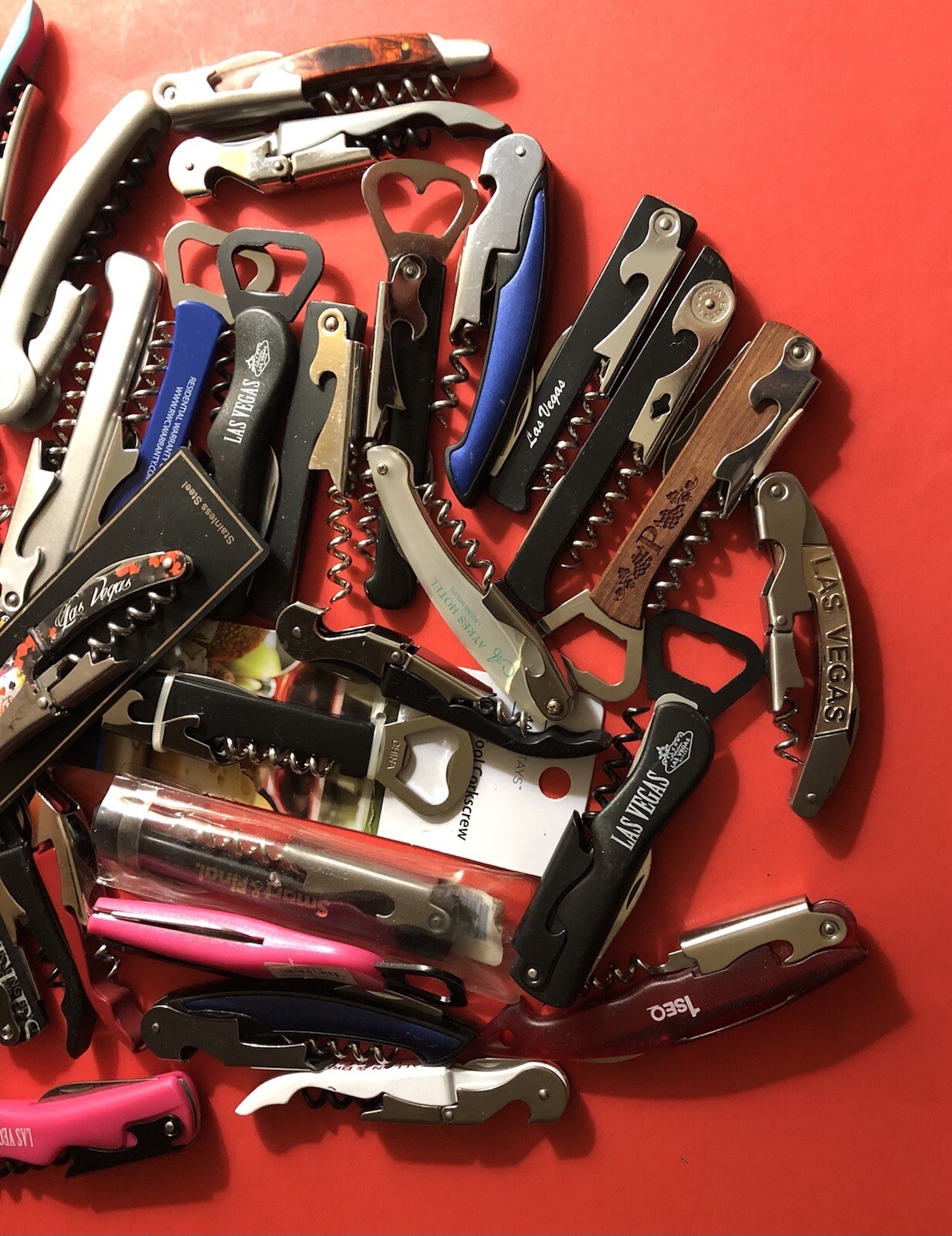 LOT OF 50+ CORKSCREWS…USED IN GOOD CONDITION.
