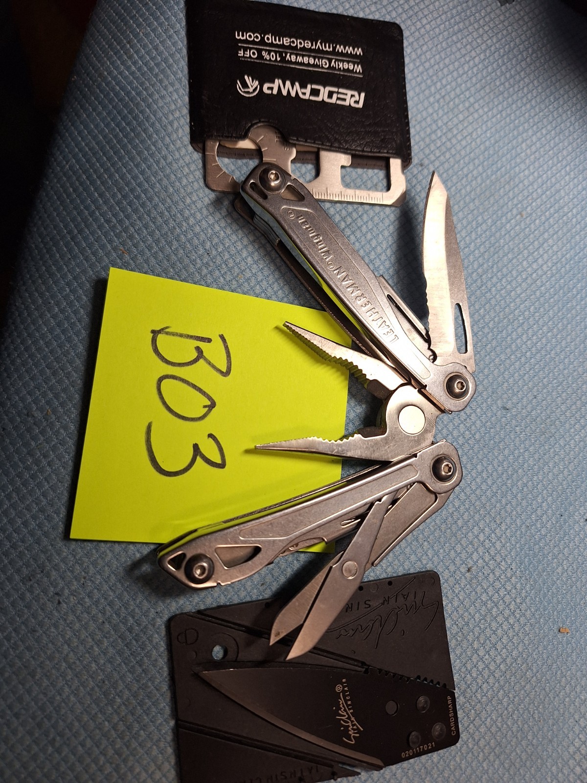 1 Leatherman WINGMAN Multi Tool Fishing Hunting Camping LOT B03