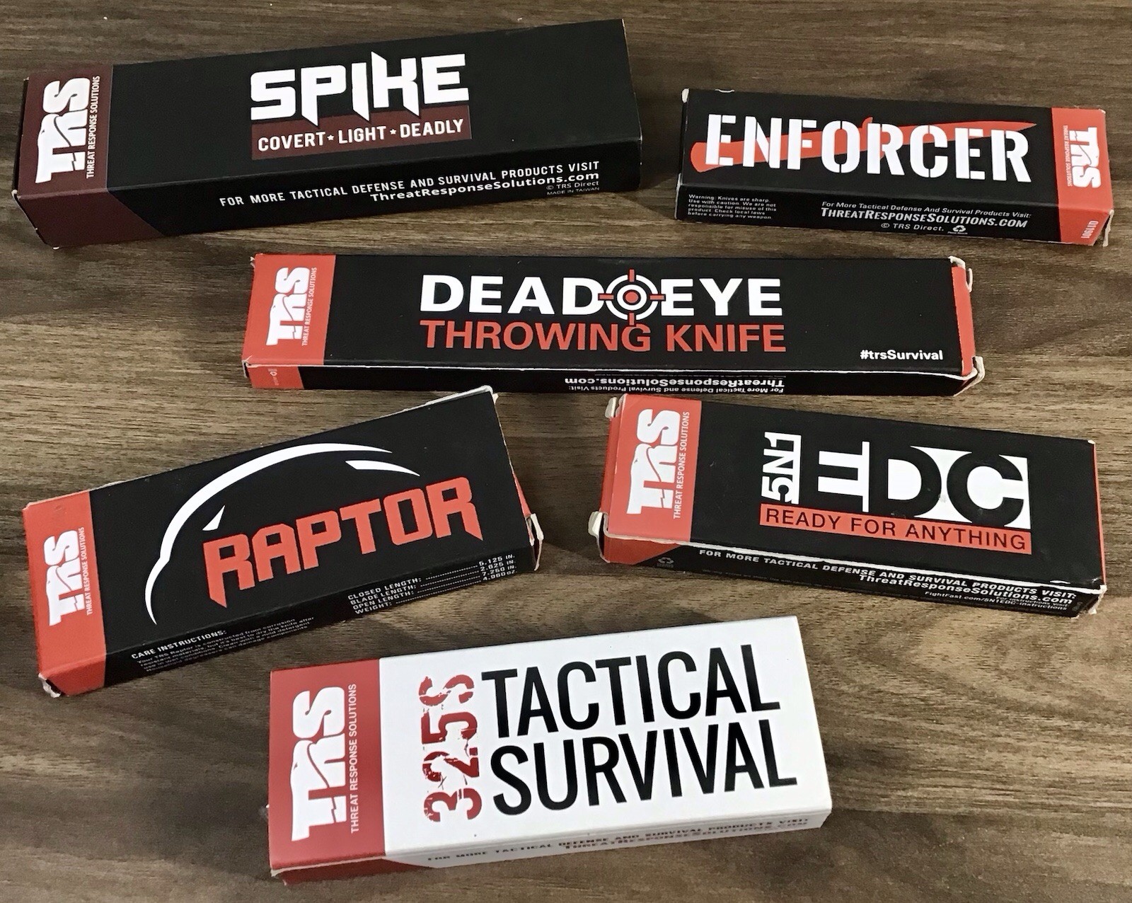TRS Tactical Survival Hunting Camping Self Defense Knife Tool Lot 🔥6 Tools🔥
