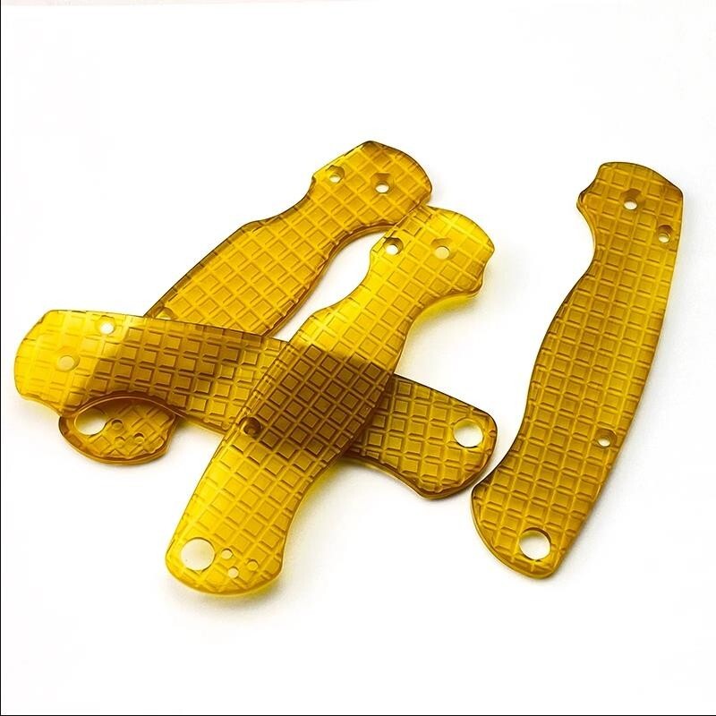 1 Pair PEI Material Knife Handle Scales for Spyderco C81 Para 2 Folding Knives