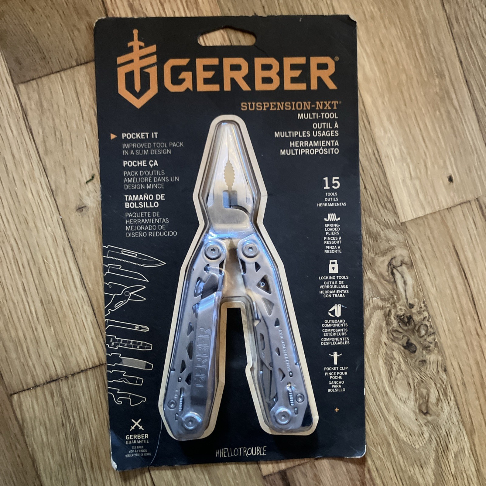 Gerber Suspension NXT 15-N-1 Multi-Tool with Pocket Clip, Model: # 31-003634