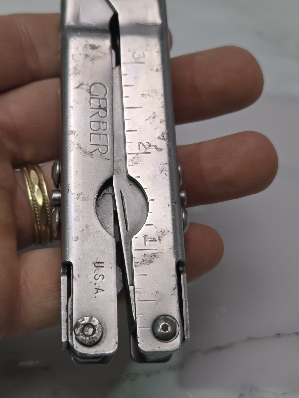 Gerber Multi Tool Stainless Steel US Patent 5142721 5212844 Simonds USA Vtg