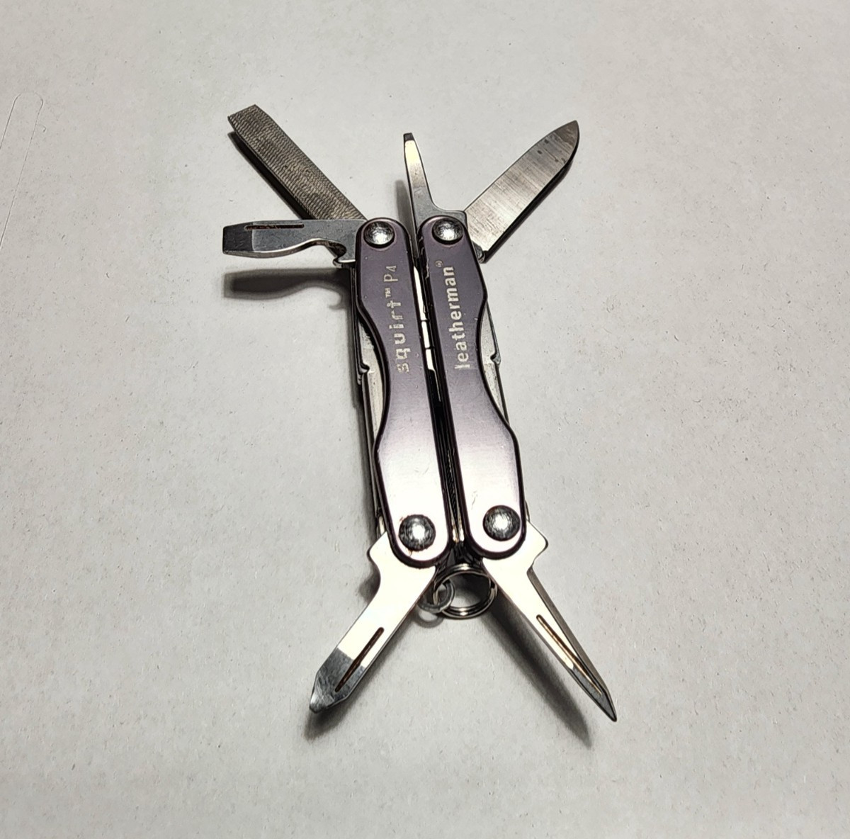 Leatherman Squirt P4 Multi-Tool, Key Ring, Retired,