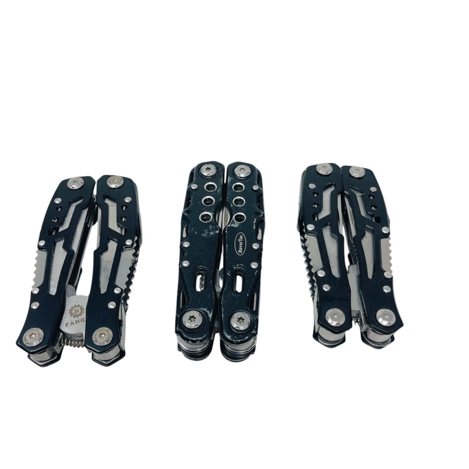 RoverTac, Fangfo Unbranded Multi-Tool Tactical Skeleton Pliers Set EDC, 3 Pcs