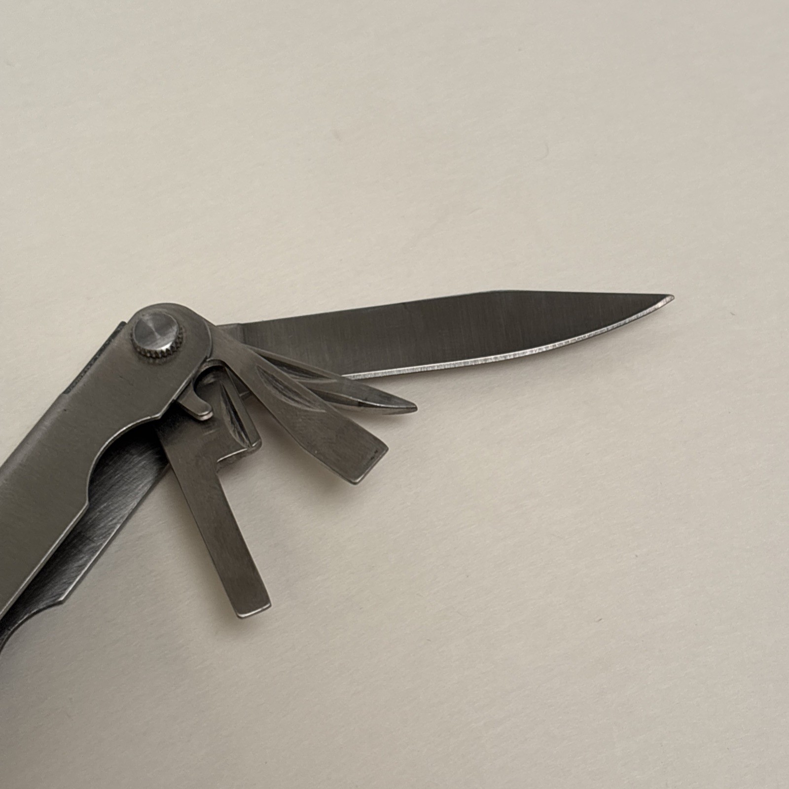 Stainless Multi Tool Pliers Camp Hunt Fish Tool box Travel Knife Ruler Survival