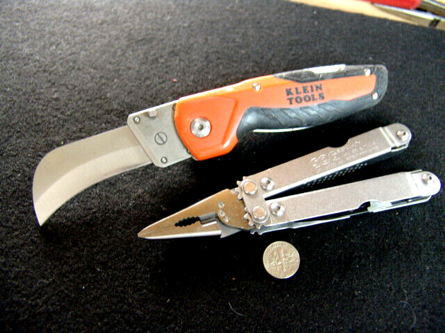 SOG POWER ACCESS-MULTI TOOL-CASE-KLEIN TOOLS-FOLDING-LOCKING-UTILITY KNIFE-EXLNT