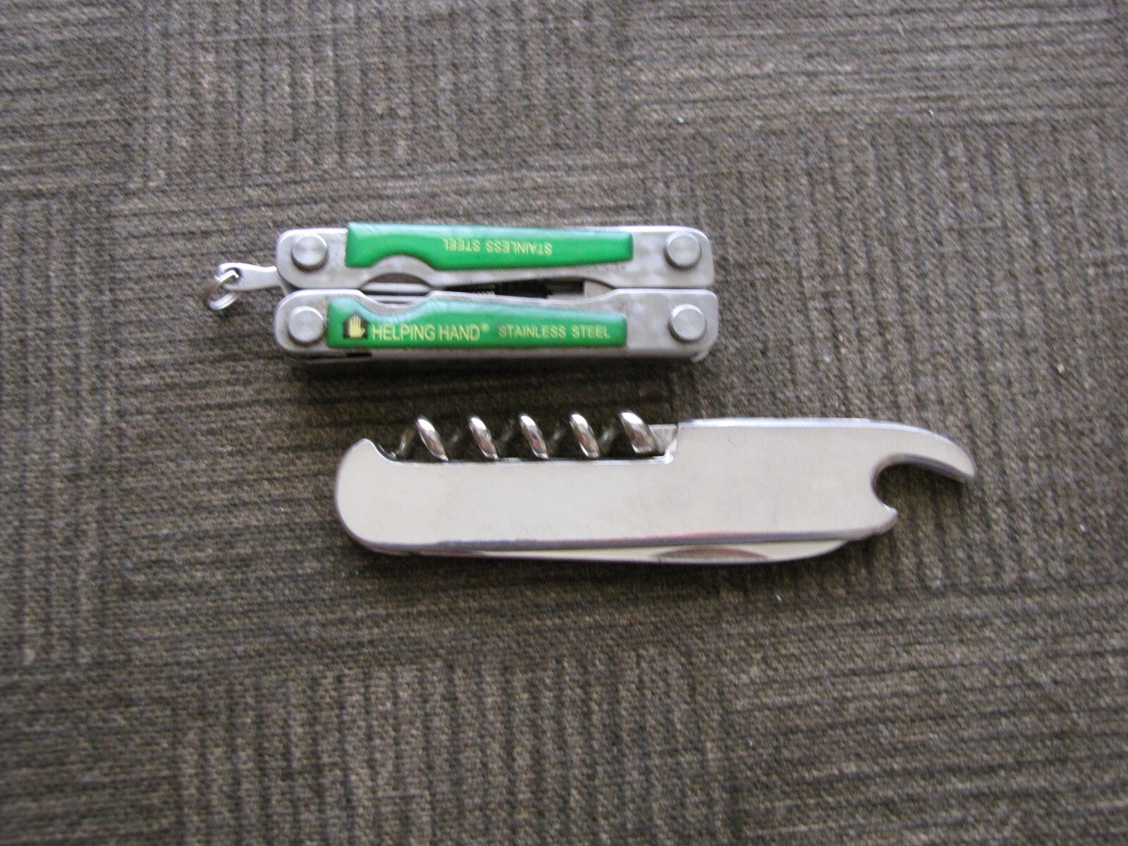 MULTI TOOLS – 1 Helping Hand and 1 STAHL Multi Tools Stainless Steel – Lot of 2