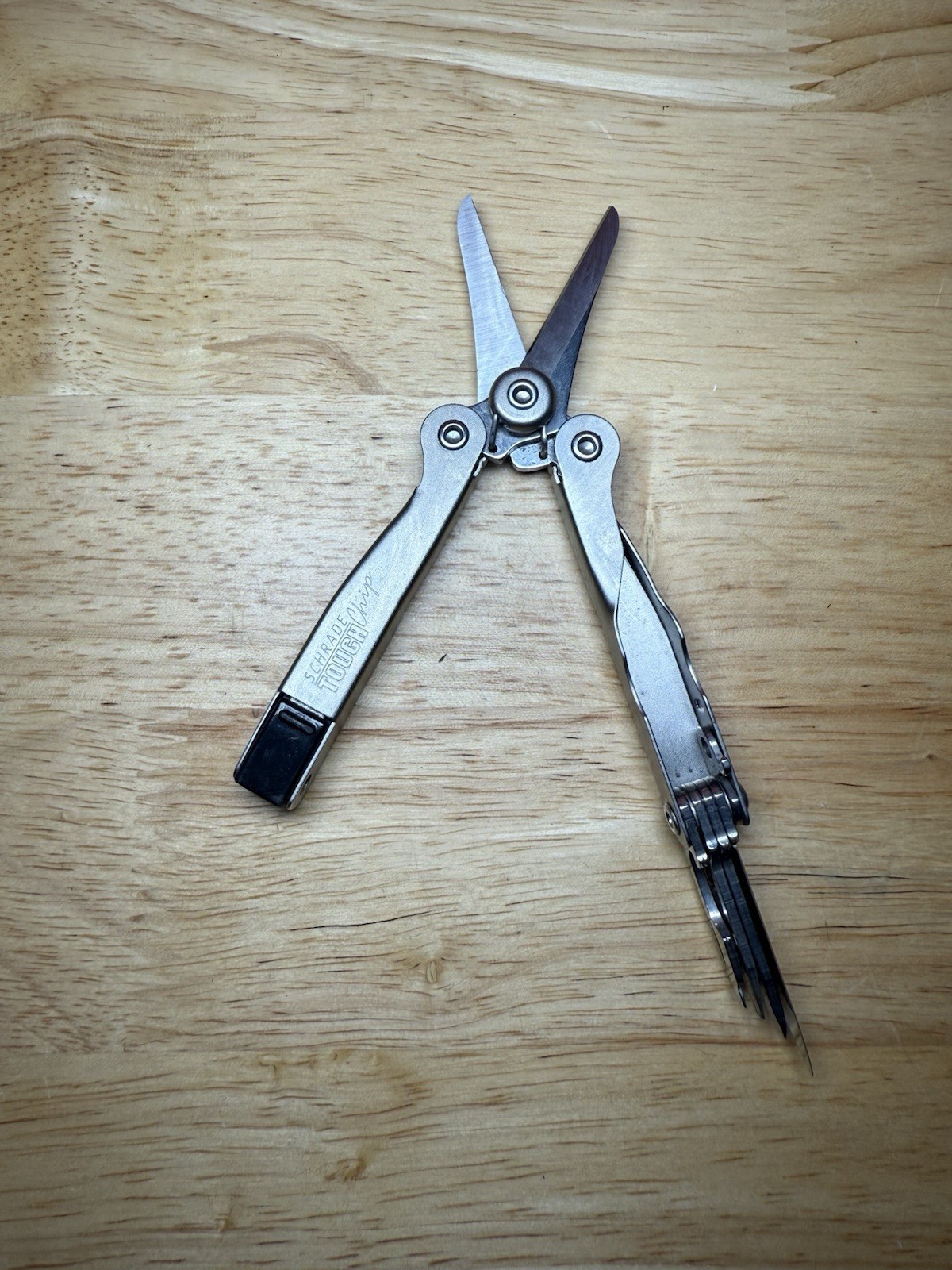 Vintage Schrade USA Tough Chip Compact Multi-Tool Sissors