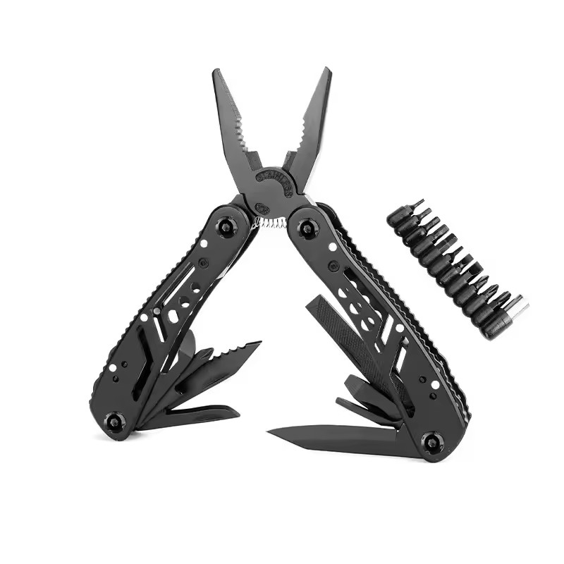 24-in-1 Professional Multitool Pliers Stainless Steel Pocket Tool with Sheath
