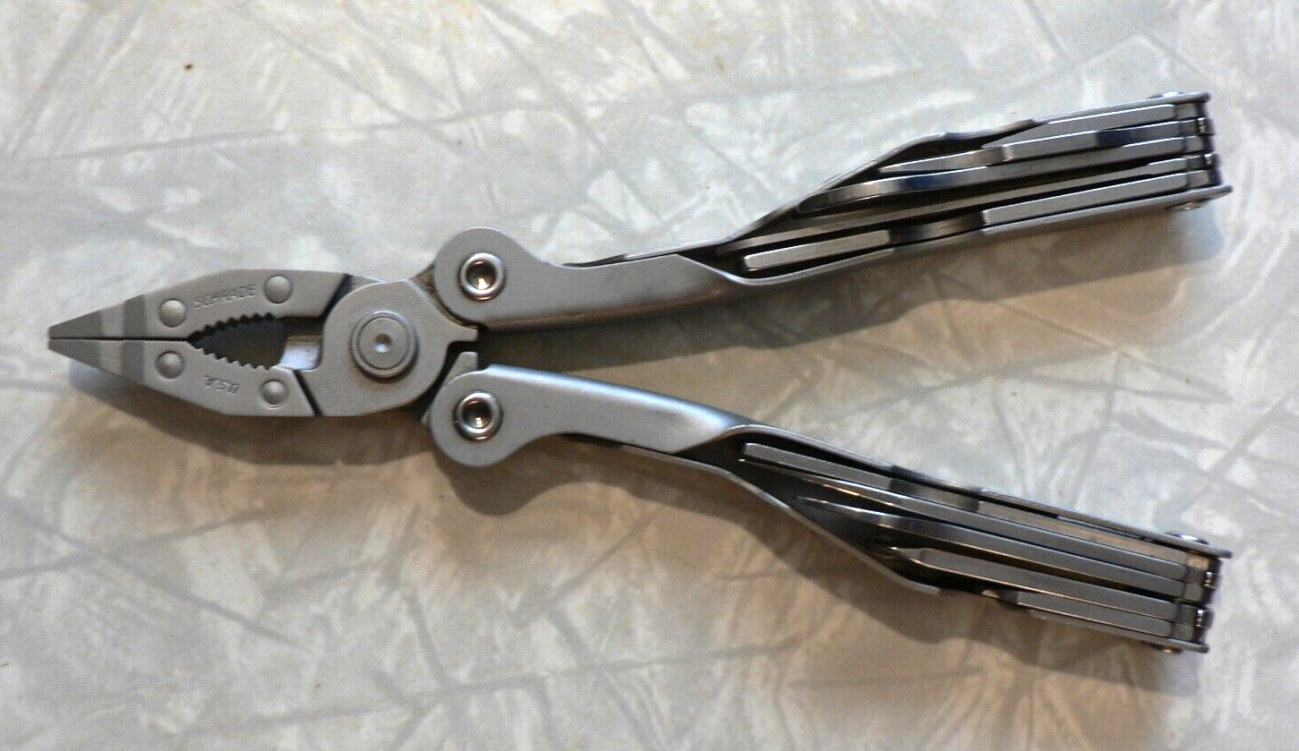 Vintage Schrade Tough Tool MultiTool ST1 Series 1-2 Transition Crossover Example