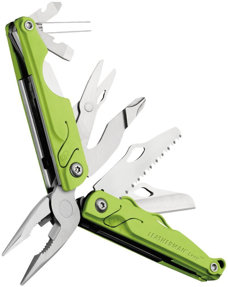 Leatherman Leap Green multitool. Sealed in blister. Discontinued