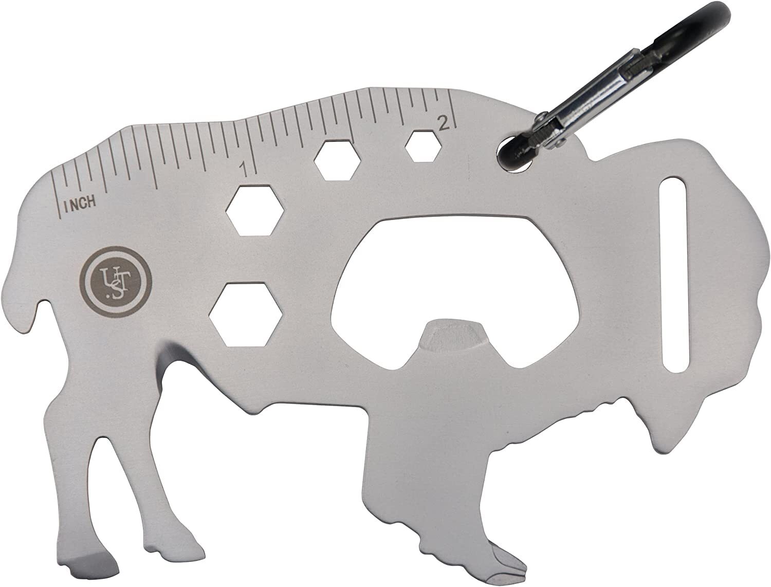 ust Tool-a-Long Carabiner Clip Multi-Tool Bundle – Buffalo, Deer, Antelope