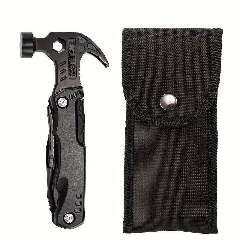 Multi Tool Hammer Adjustable Wrench Foldable Pliers Camping Car Repair Tool
