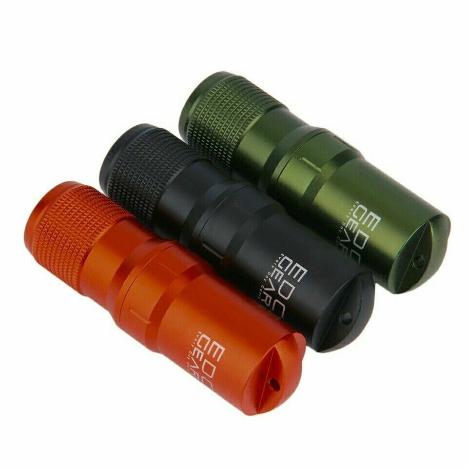 Keychain Aluminum EDC Waterproof CNC Survival Pill/Match Case – New