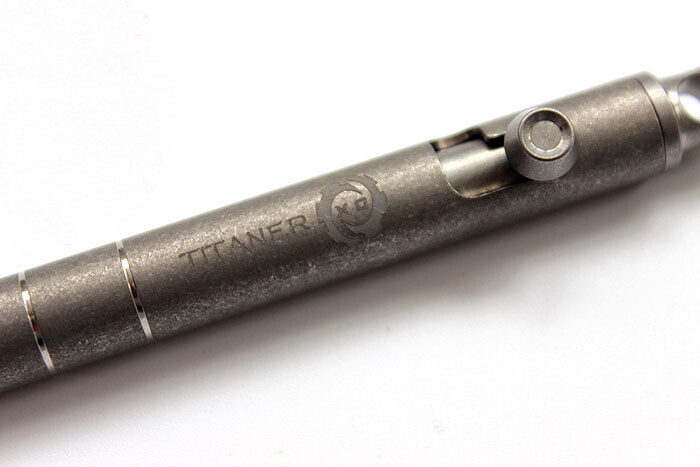 Titanium Alloy Press Tactical Pen Portable Signature Pen Office Stationery