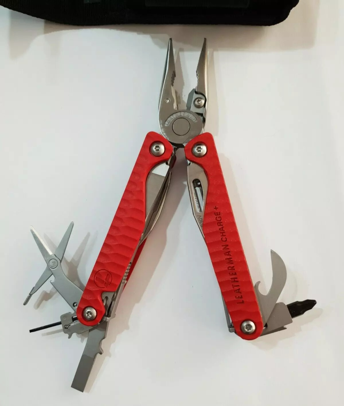 🔥🔥 Leatherman Style CS Retired Used Multi Tool Collectable Keychain Rare Blue