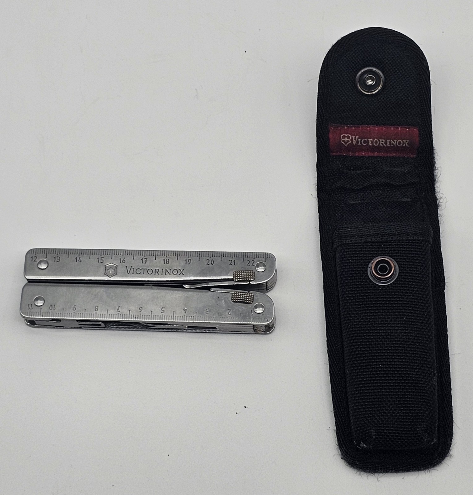 Victorinox SwissTool Multi-Tool Stainless Steel 10 Tools Silver with Sheath