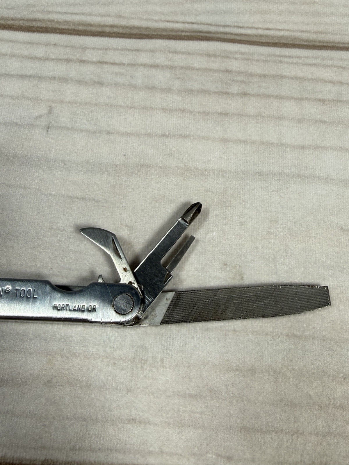 Vintage Original Leatherman Multi-Tool Portland OR “0895” w/ Leather Sheath