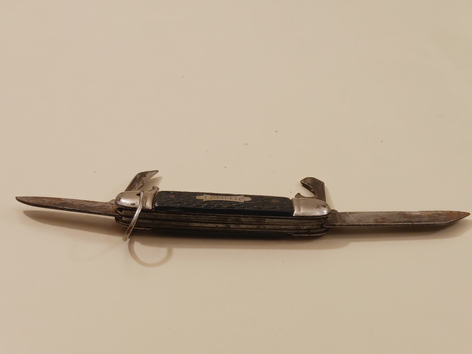 The Ideal Camper Knife multi Tool 4 Black Base