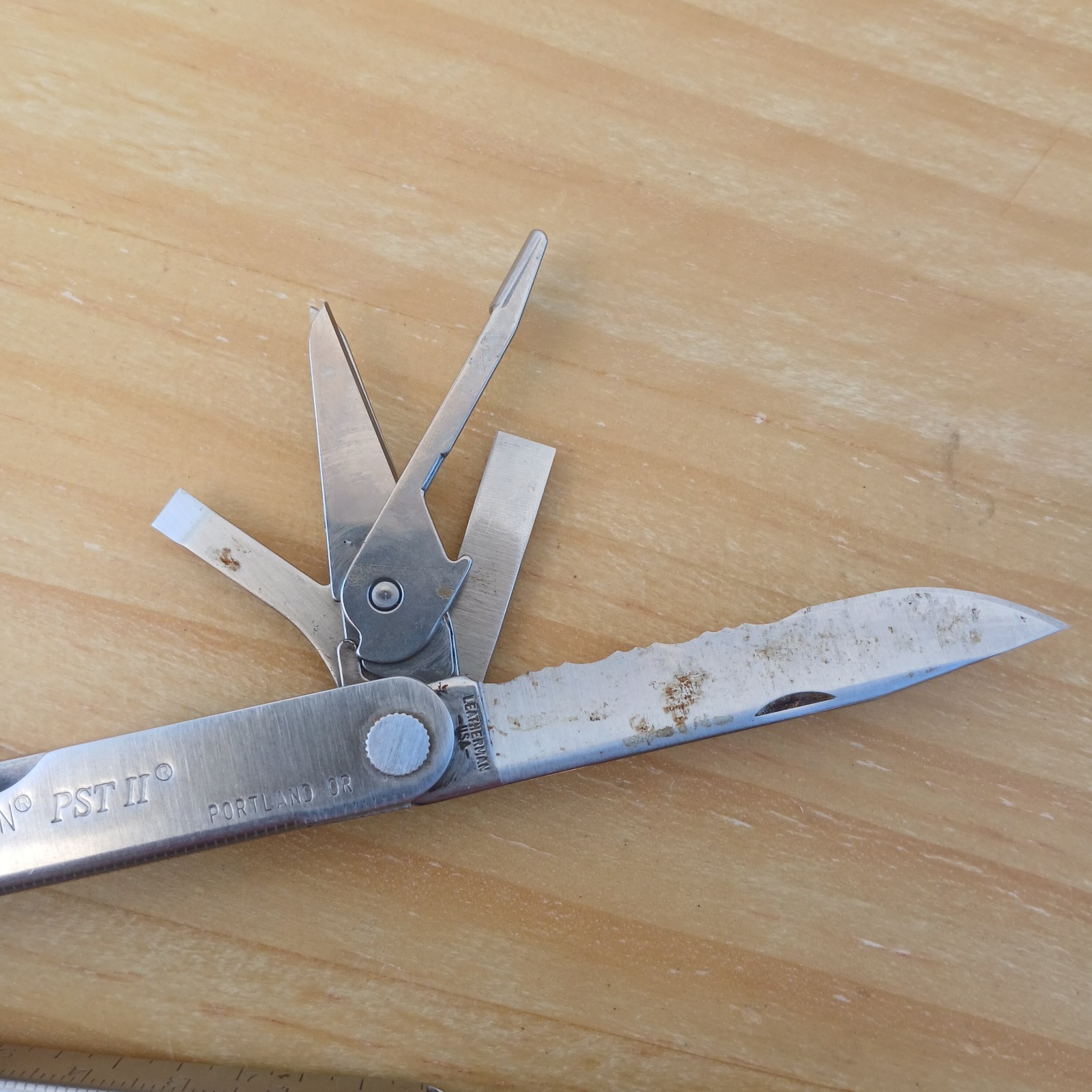 LEATHERMAN Multi tool LOT of 4 | PST II, Rebar, Wave, Fuse