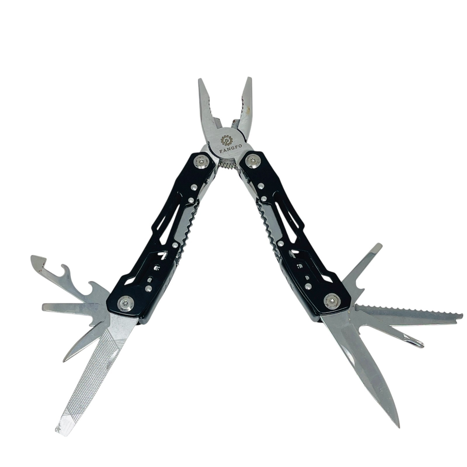 RoverTac, Fangfo Unbranded Multi-Tool Tactical Skeleton Pliers Set EDC, 3 Pcs
