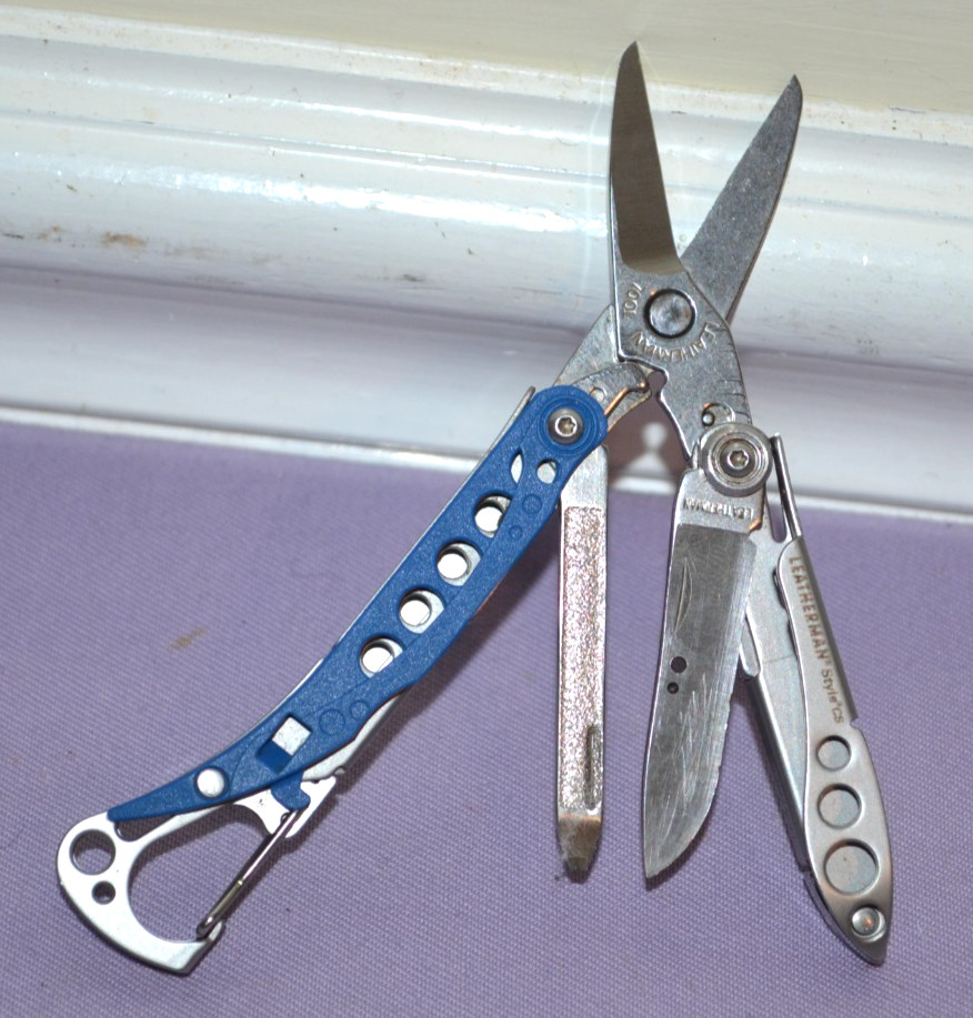 Leatherman Style CS Blue Stainless Multi-Tool Knife USA – Discontinued — Great