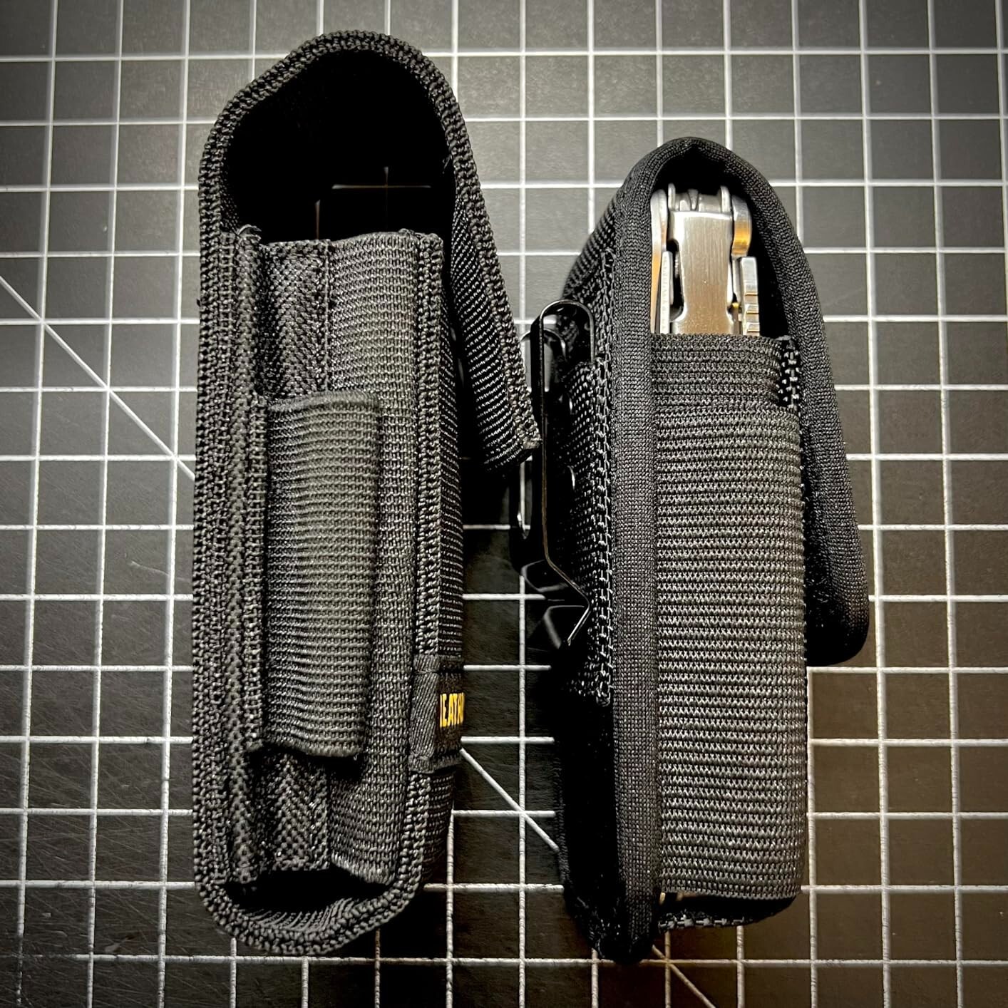 MultiTool Holster Nylon Belt Clip Pouch Leatherman Wave Plus Wingman Surge Rebar