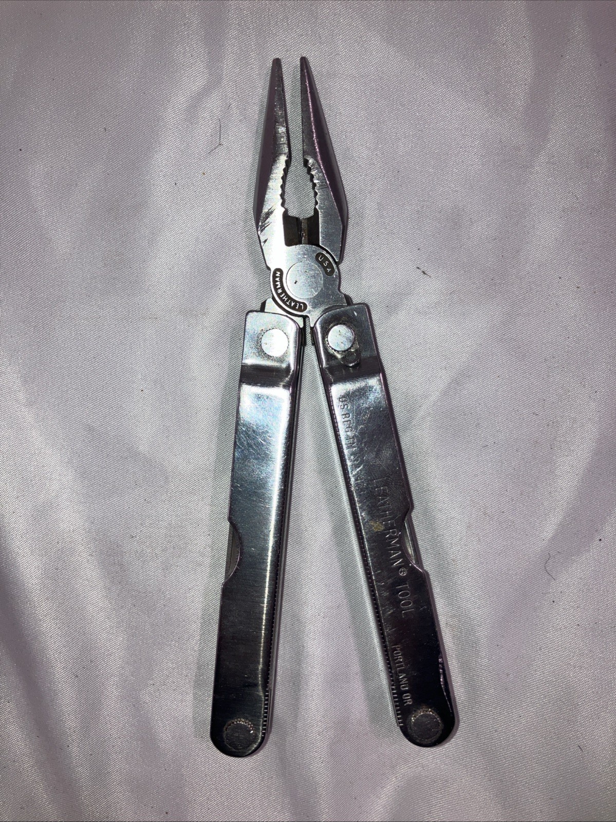 Leatherman Multitool Folding Tool Stainless Steel USA Marked 1325473