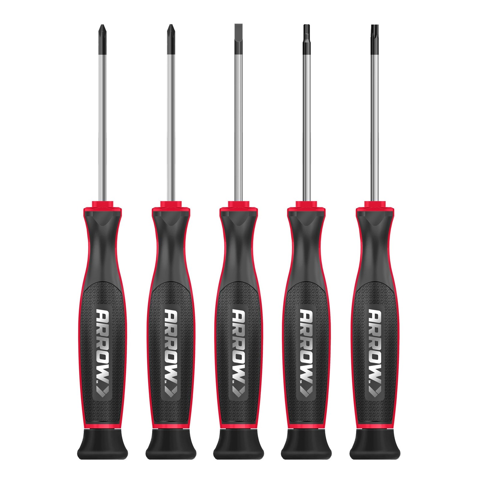5 PCS Arrow Chrome Vanadium Steel Precision Screwdriver Set Hand Tool