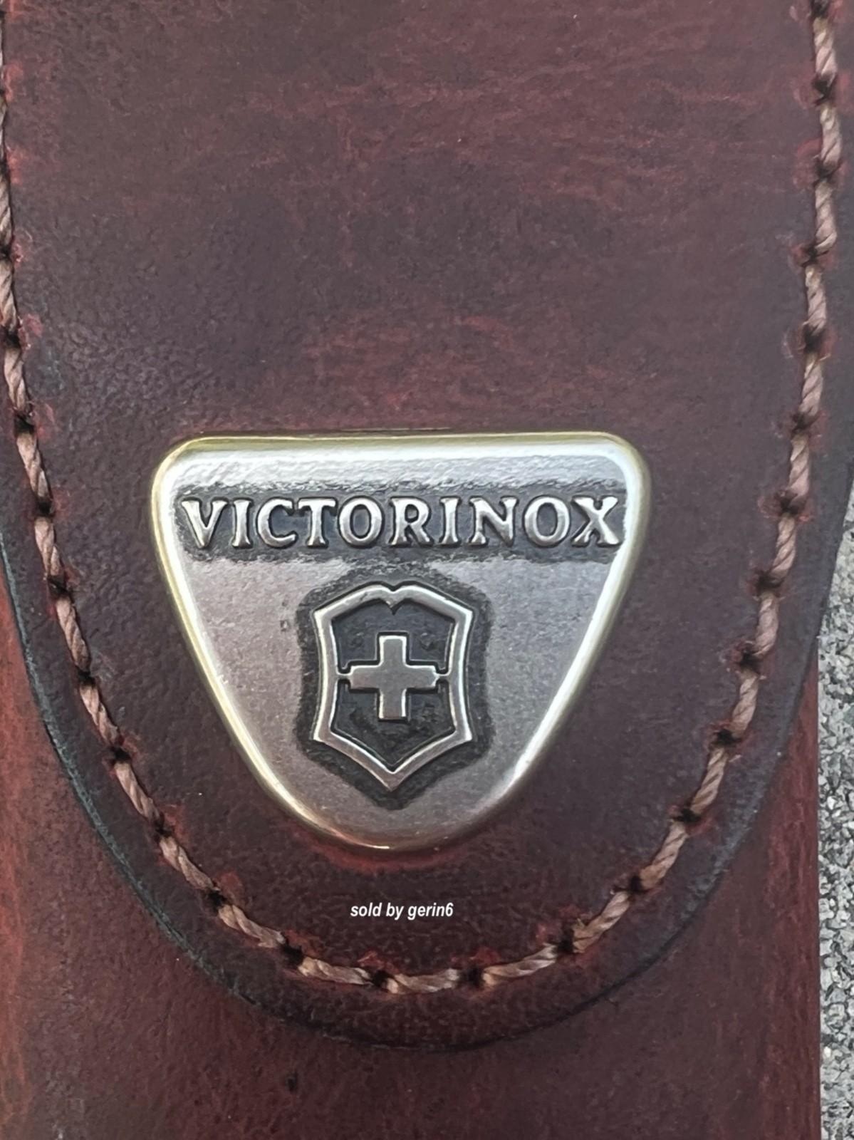 Swiss Army Leather Pouch / Case for SwissTool Spirit Victorinox 4.0822.L New