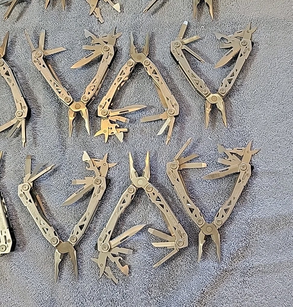 Gerber Suspension NXT Multi Tools – LOT OF 12 – Pliers, Scissors, Knife, File