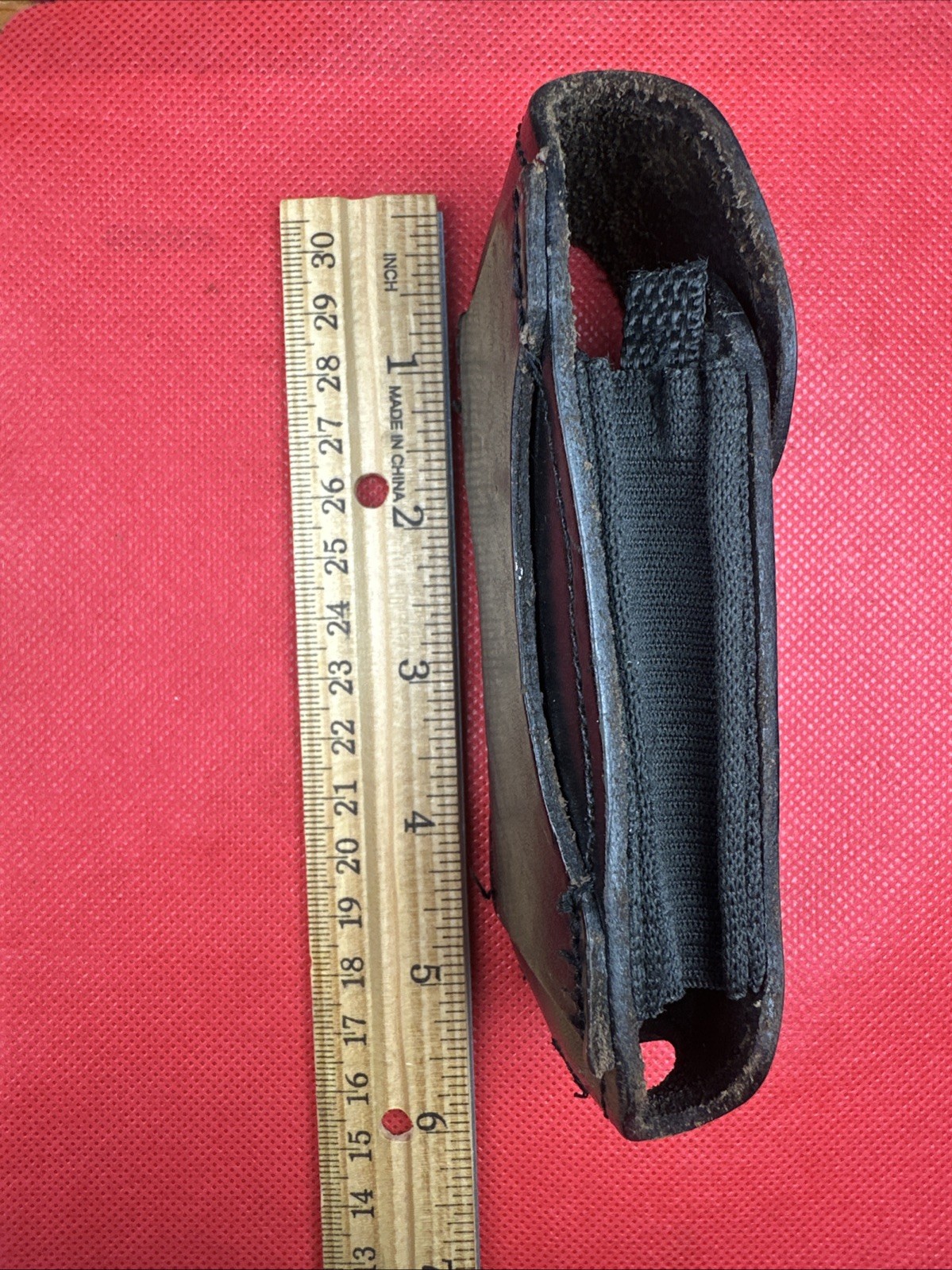 Black Leatherman XL Sheath for 4.5 inch tools- Surge, Super Tool 300, MUT, EOD!