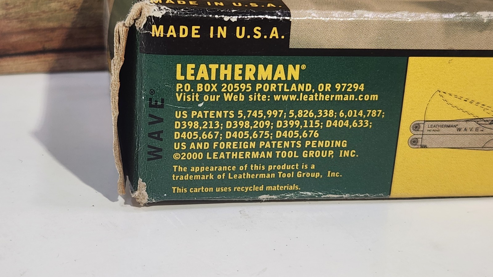 Leatherman Original Wave / Leatherman Wave 1st Generation Multitool Box Complete