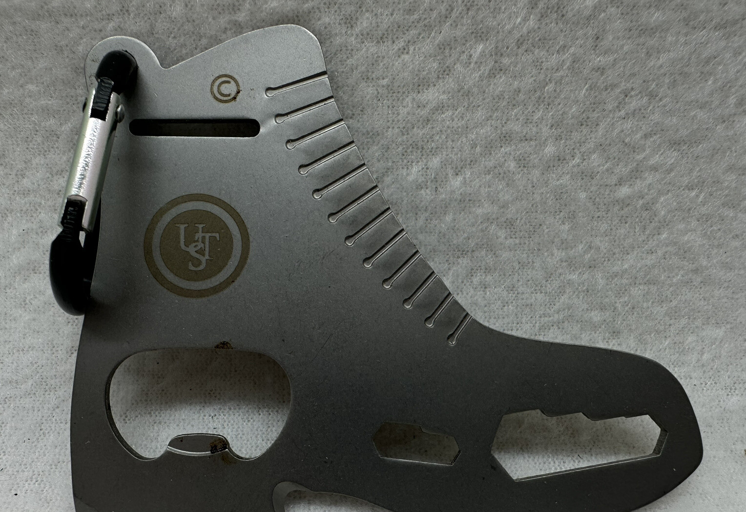 UST Stainless-Steel Tool A Long Multi-Tool Carabiner, Boot