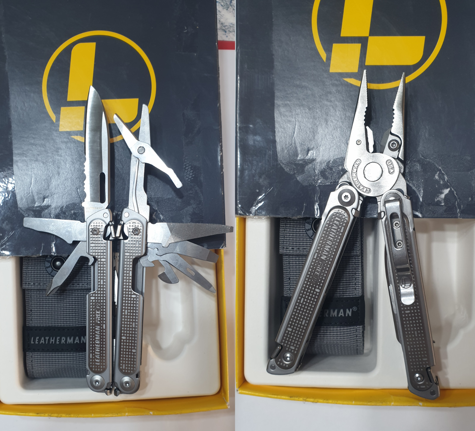 🔥🔥🔥 Leatherman Free P2 One Hand Opening Multi Tool Retired Rare New in Box