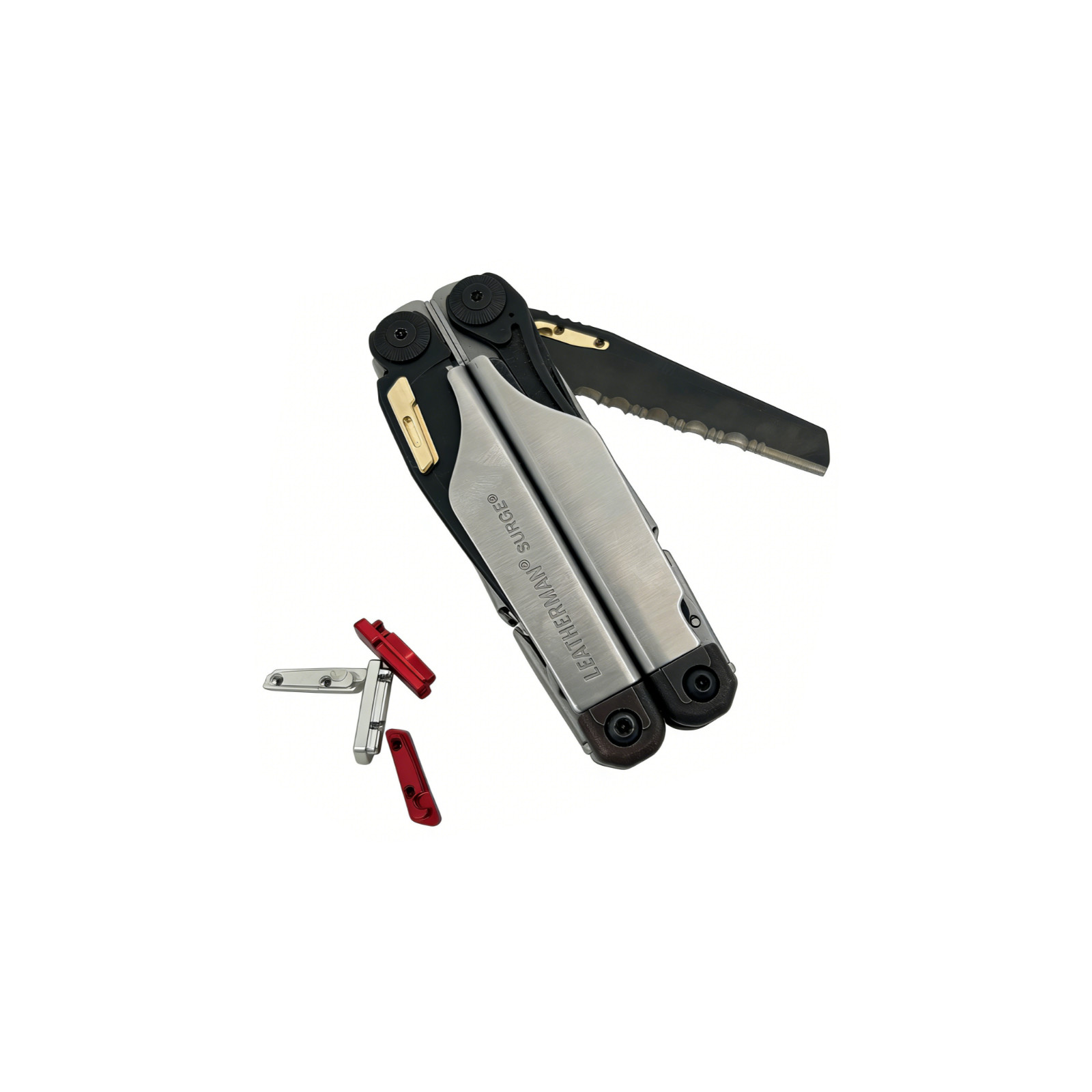 Thumb Stud Upgrade Kit For Leatherman SURGE – Custom Fast-Deployment Mod
