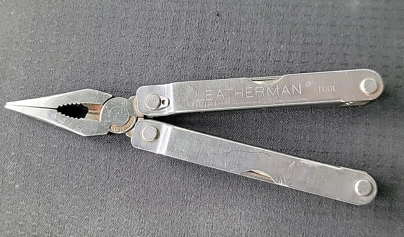 READ Leatherman US Pat 4238862 Vintage Early Pocket Survival Tool PST