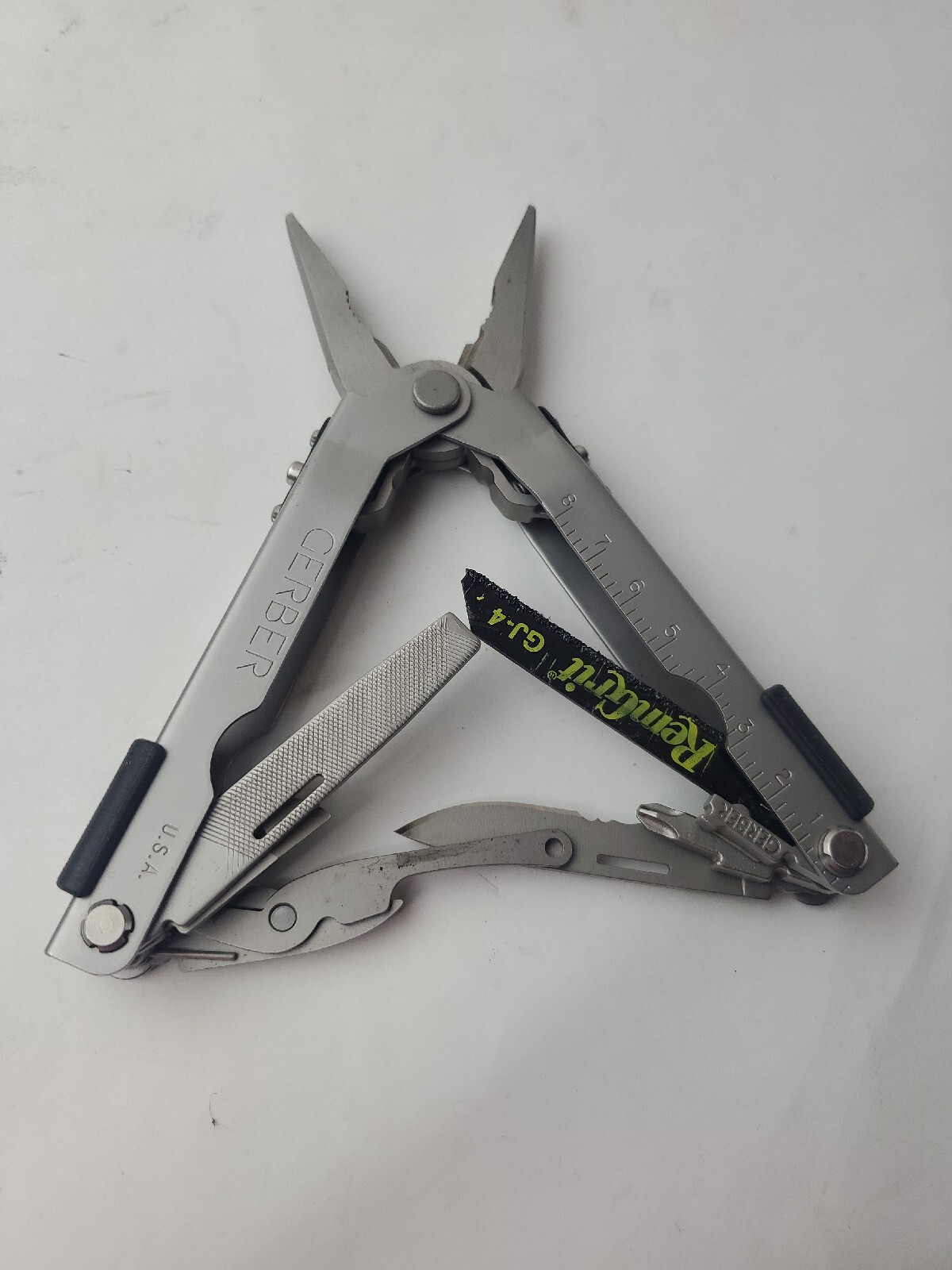 Vintage Gerber U.S.A. Multi Tool w/ Nylon Sheath.
