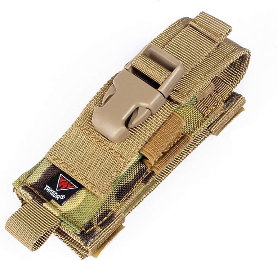 Everyday Carry MOLLE Sheath for Folding Knives and Magazines – Durable Design