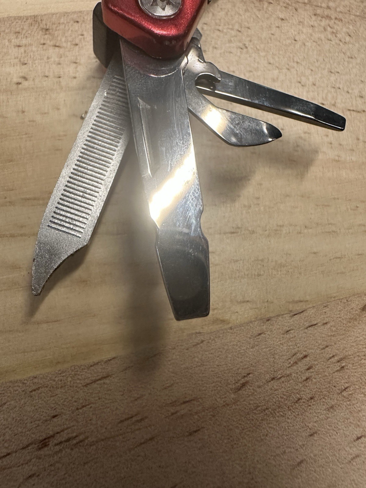 Traveler Stainless Steel 9 In 1 Multitool Plier Survival Camping 3” Closed Tool